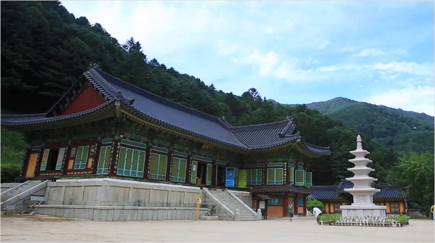 상원사 모습
